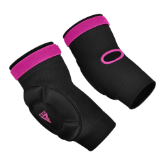Налокітники спортивні RDX Hosiery Elbow Foam Black/Pink M