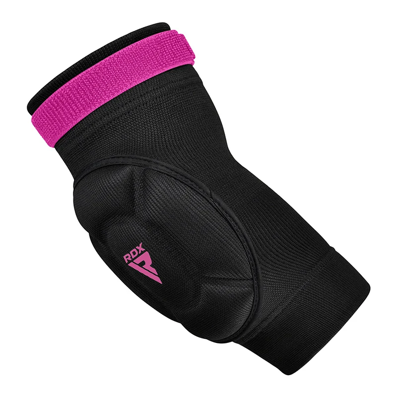 Налокітники спортивні RDX Hosiery Elbow Foam Black/Pink M