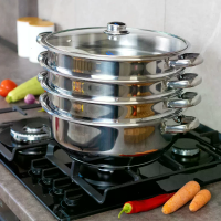 Мантоварка на 5 предметов диаметром 30 см