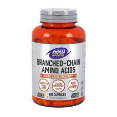 BCAA, Branched Chain Amino Acids, NOW, 120 капсул