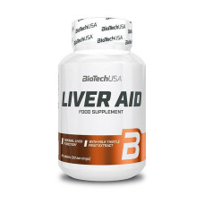 Добавка для здоров'я, Liver Aid, BioTech, 60 таблеток