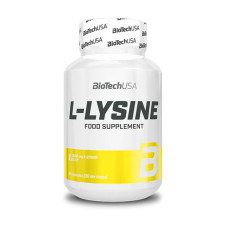 Лізин, L-Lysine 1680 mg, BioTech, 90 капсул