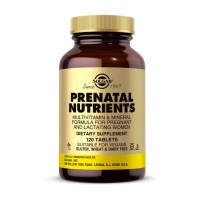 Вітаміни та мінерали, Prenatal Nutrients, Solgar, 120 таблеток