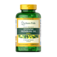 Добавка для здоровья, Evening Primrose Oil 1300 mg, Puritan's Pride, 120 капсул