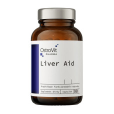 Добавка для здоровья, Liver Aid, OstroVit, 90 капсул