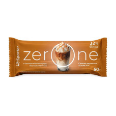 Протеиновый батончик, ZerOne, Sporter, 50 г (Солёный карамельный макиато)