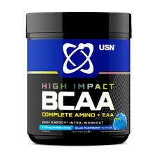 Комплекс EAA, BCAA Complete Amino + EAA, USN, 400 г (Голубая малина)