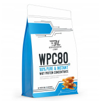 Протеин, WPC80, Bodyperson Labs, 900 г (Солёная карамель)