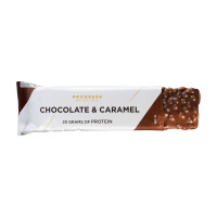 Протеиновый батончик, Protein Bar, Progress Nutrition, 60 г (Шоколад с карамелью)
