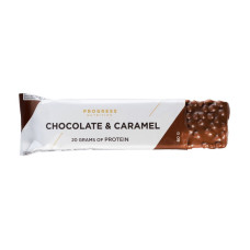 Протеиновый батончик, Protein Bar, Progress Nutrition, 60 г (Шоколад с карамелью)