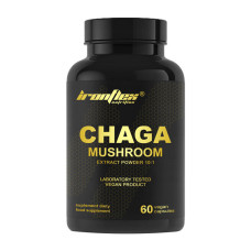 Добавка для здоровья, Chaga Mushroom, IronFlex, 60 капсул