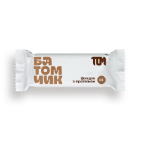 Протеиновый батончик, Батомчик фундук з протеїном, TOM peanut butter, 45 г