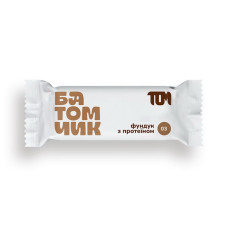 Протеиновый батончик, Батомчик фундук з протеїном, TOM peanut butter, 45 г