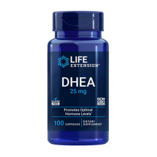 Бустер тестостерона, DHEA 25 mg, Life Extension, 100 капсул
