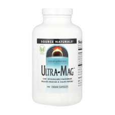 Витамины и минералы, Ultra-Mag, Source Naturals, 360 капсул