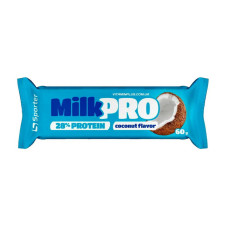 Протеиновый батончик, Milk Pro 28%, Sporter, 60 г (Кокос)