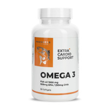 Омега-3, Omega 3, Progress Nutrition, 60 капсул