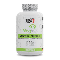 Магний, Magtein magnesium l-threonate 1000 mg, MST, 120 капсул