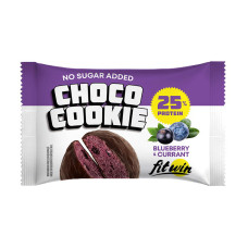 Протеиновый батончик, Choco Cookie, FitWin, 40 г (Черника со смородиной)
