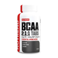 BCAA, BCAA 2:1:1 Tabs, Nutrend, 150 таблеток BCAA, BCAA 2:1:1 Tabs, Nutrend, 150 таблеток