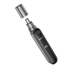 Тример для носа HOCO HP33 electric nose hair trimmer with display Metal gray