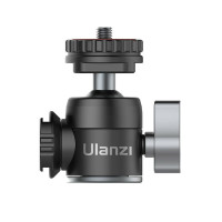 Адаптер кронштейн Ulanzi Dual Cold Shoe Ballhead (UV-2046 U60)