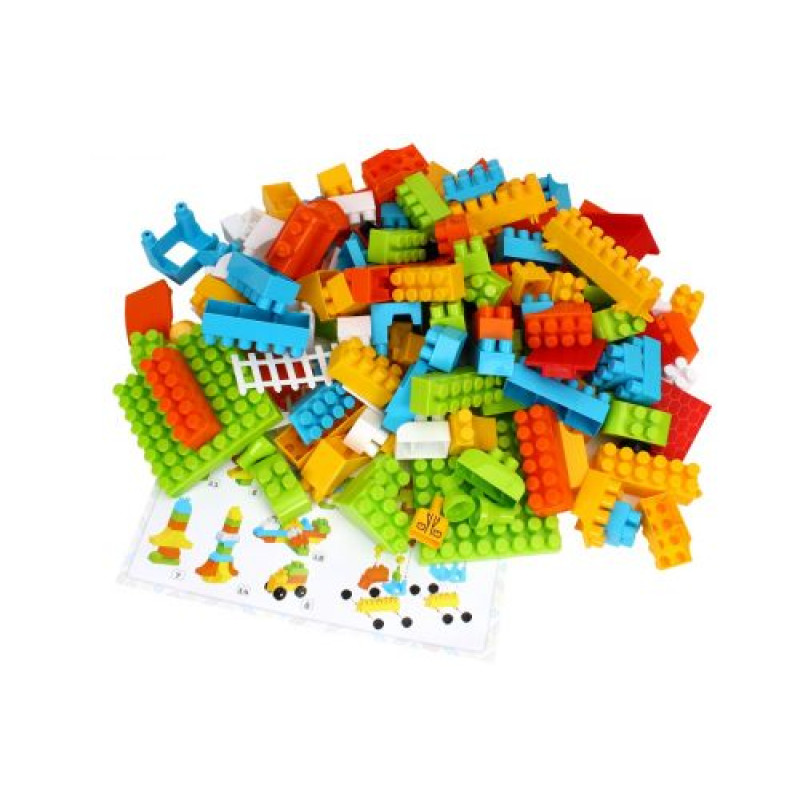 Конструктор блочный "Building Blocks", 170 деталей