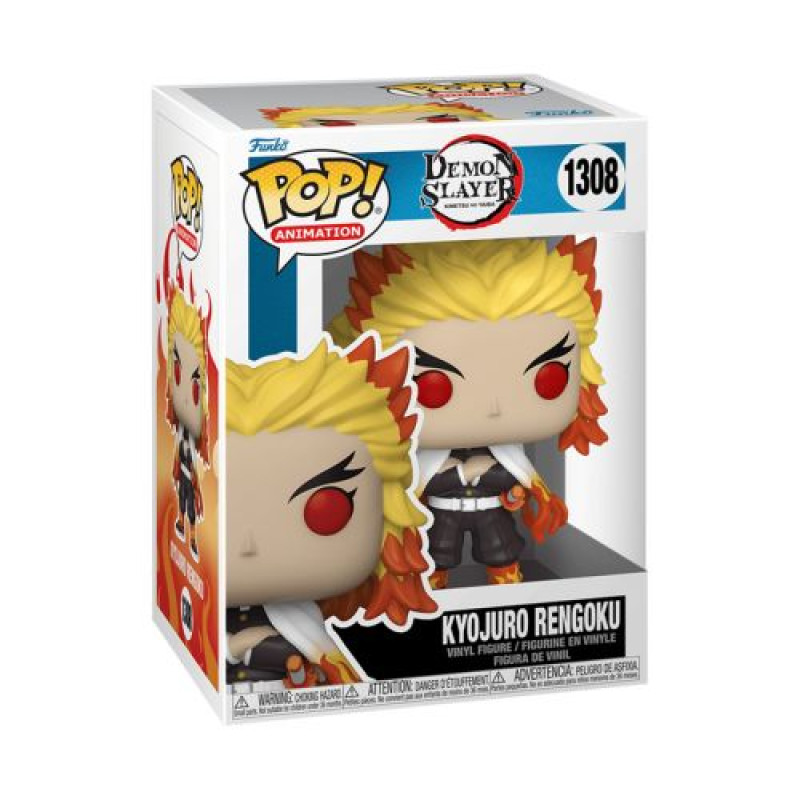 Ігрова фігурка аніме Funko POP! cерії "Клинок, який знищує демонів" - Ренгоку