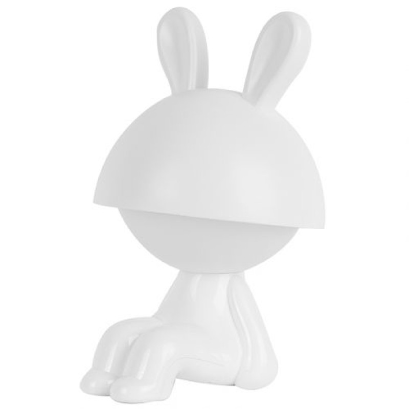 Світильник-нічник LED з акумулятором Cute Bunny, білий