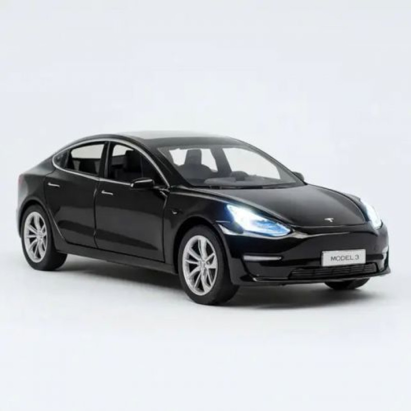МАШИНА 1:24 Tesla model 3 (БЕЛАЯ)