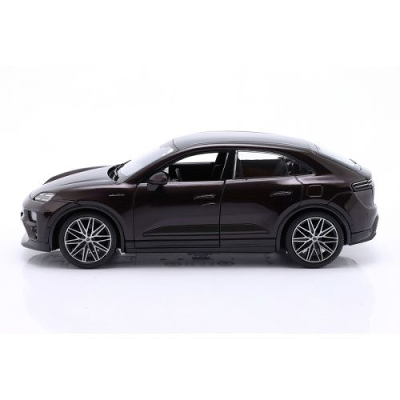Автомодель - Porsche Macan 4 Electric (черный, 1:24)