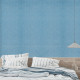 Самоклеючі шпалери 2800х500х1,5мм Блакитний з білим YM-03 BLUE WHITE SW-00001326