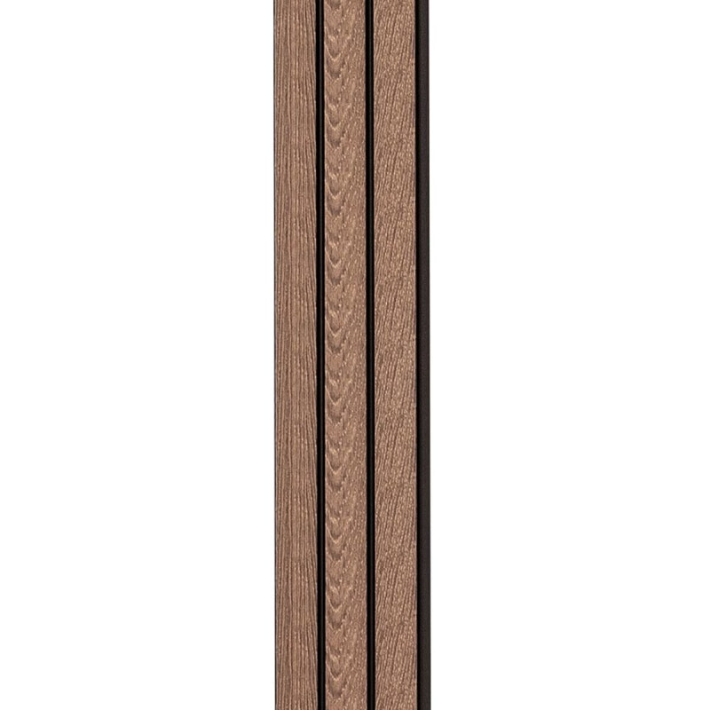 Рейка декоративная PS 2900х115х12мм Орех SW-00001739