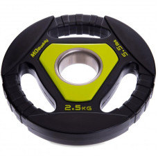 Диски поліуретанові Zelart TA-2677- 2,5 кг