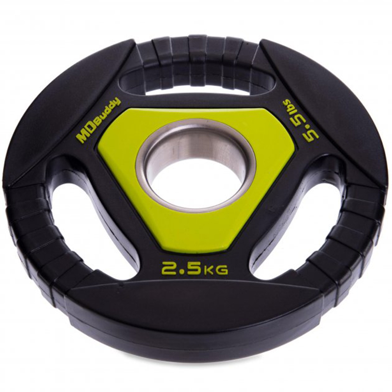 Диски поліуретанові Zelart TA-2677- 2,5 кг