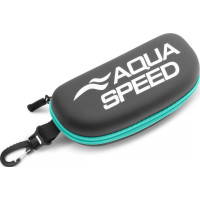 Чохол для окулярів Aqua Speed Goggle Case 62948 чорний, бірюзовий Уні One Size