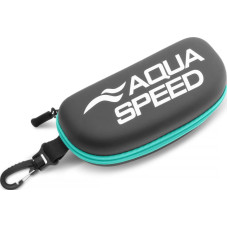 Чохол для окулярів Aqua Speed Goggle Case 62948 чорний, бірюзовий Уні One Size
