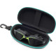 Чохол для окулярів Aqua Speed Goggle Case 62948 чорний, бірюзовий Уні One Size