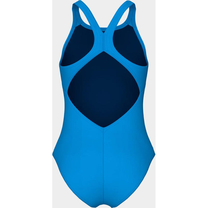 Купальник закритий для дівчат Arena GRAPHIC SWIMSUIT V BACK блакитний Діт 140 см