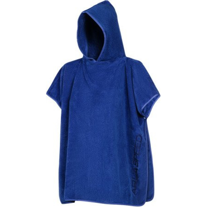 Рушник пончо Aqua Speed KID'S PONCHO 61497 темно-синій Діт 80х160 см