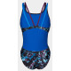 Купальник закритий для жінок Arena ROCKIN SWIMSUIT SWIM TECH MULT