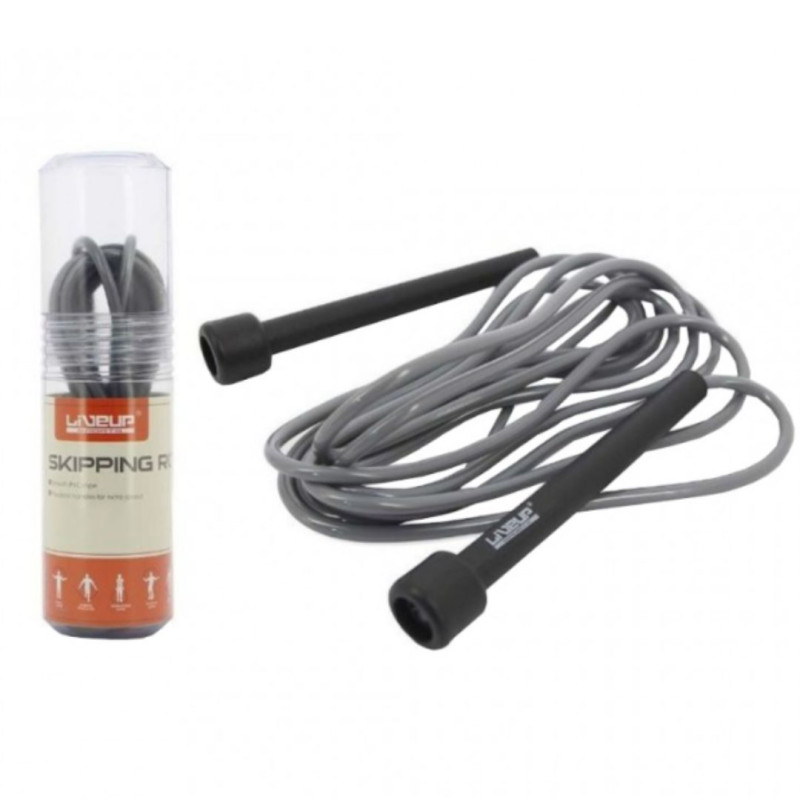 Скакалка в тубусі LiveUp PVC JUMP ROPE