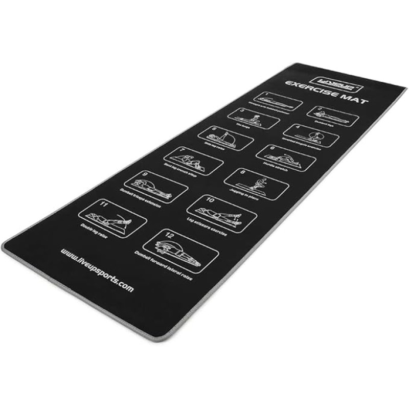 Килимок для тренувань LiveUp NEOPRENE EVA MAT