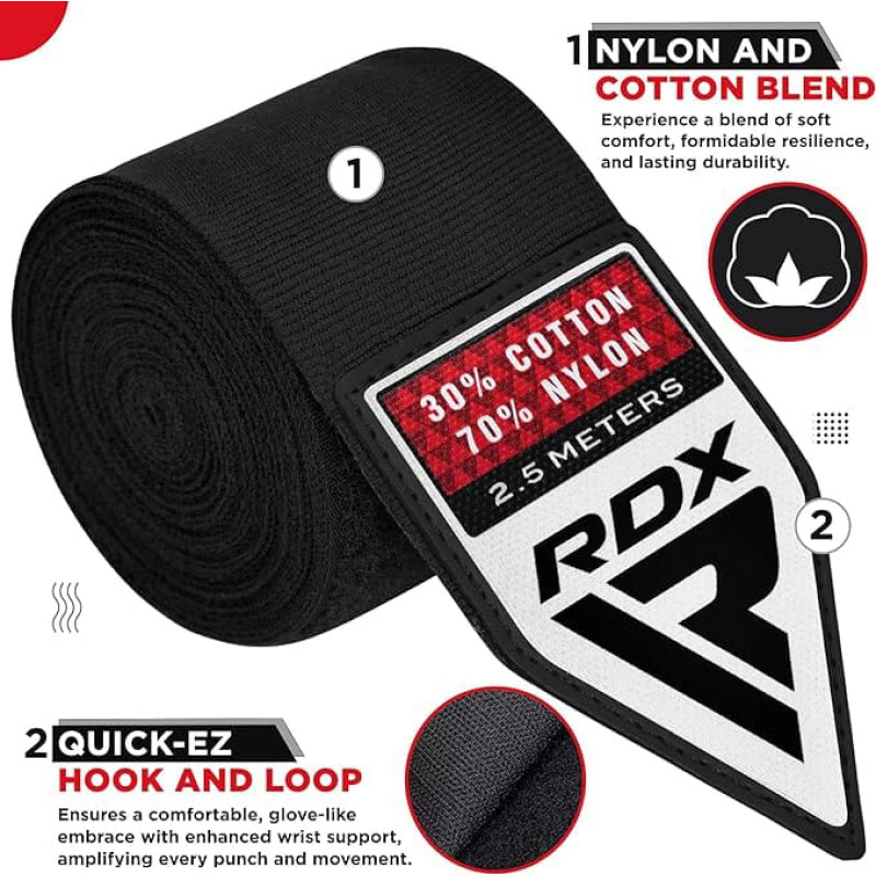 Бинти RDX Hand Wraps 2.5 Meter