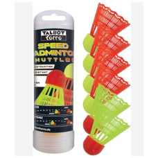 Волани для швидкісного бадмінтону Talbot Torro Speed Badminton shuttle 6pack tube