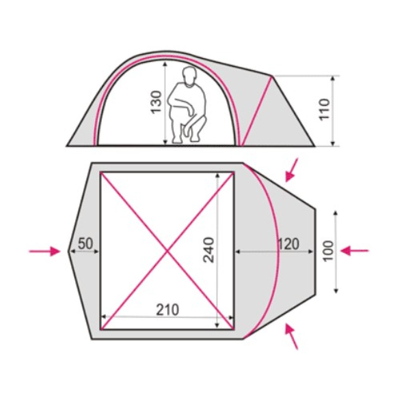 Намет Terra Incognita Zeta 4