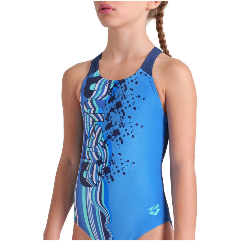 Купальник закритий для дівчат Arena PALETTE SWIMSUIT SWIM PRO BACK