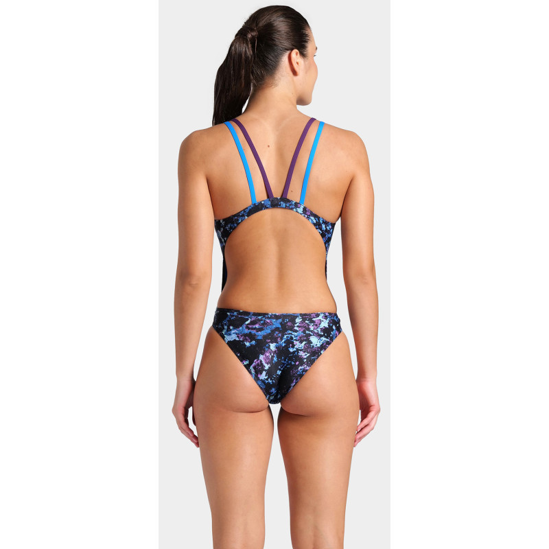 Купальник закритий для жінок Arena ROCKIN SWIMSUIT SWIM TECH MULT