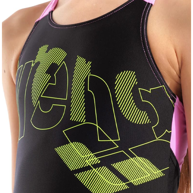 Купальник закритий для дівчат Arena TALES SWIMSUIT V BACK