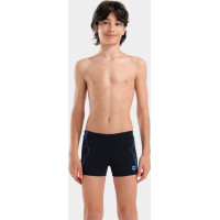 Плавки-шорти для хлопчиків Arena GRAPHIC SWIM SHORT чорний, бірюзовий Діт 128 см